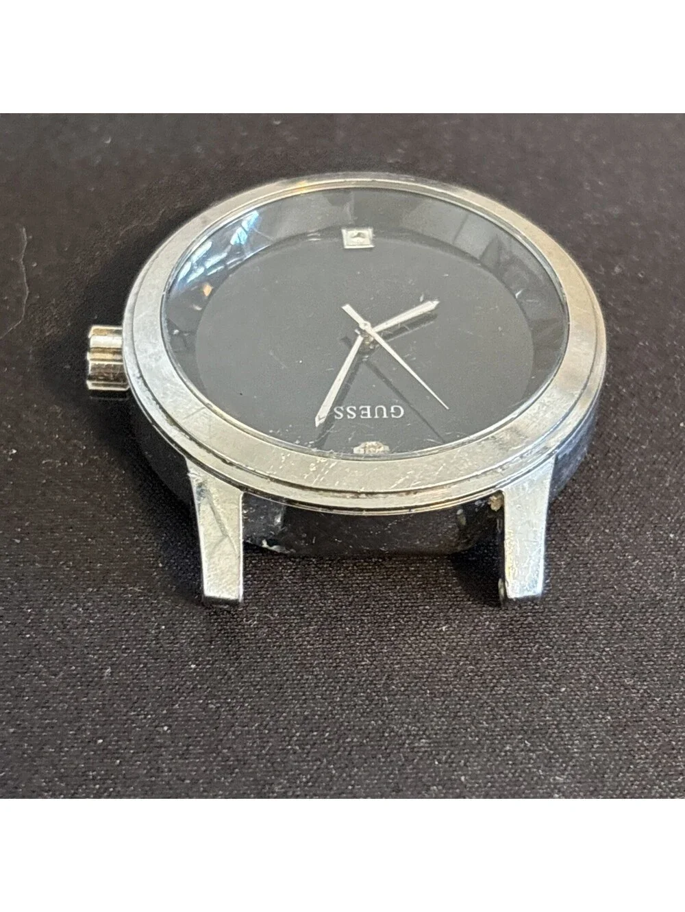 Guess stainless steel caseback engraved with the model number U11576G1 untested